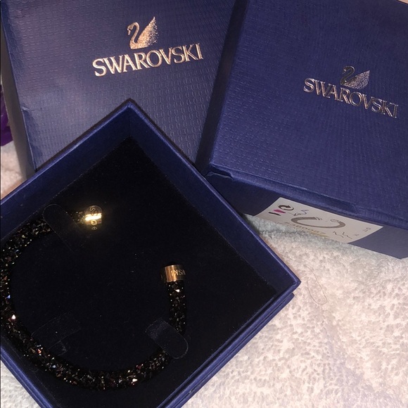 Swarovski cuff purple crystal bracelet new Crystaldust Cuff JETAPİ-PGO 5380087 - Picture 4 of 6